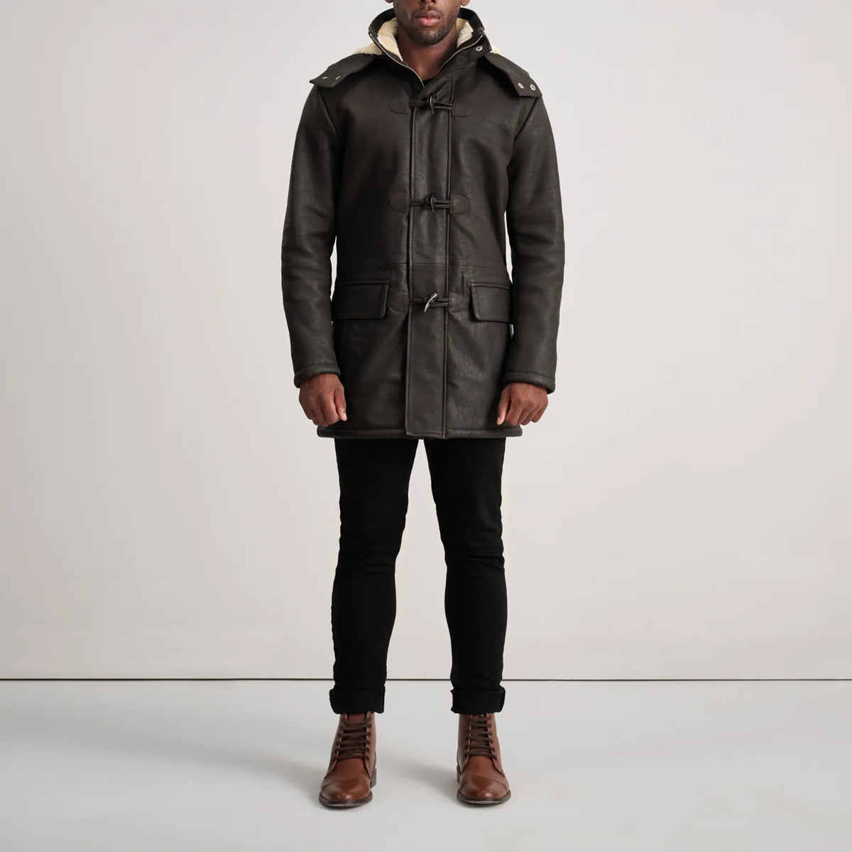 
Nolan Casaco em Couro para Homem – alternate product view 3