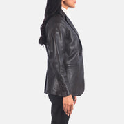 Norma Blazer de Couro para Mulher – alternate product view 5