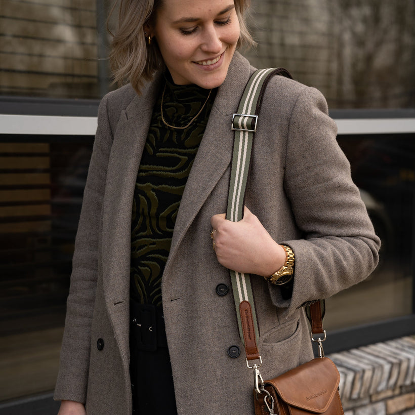 Verde Shoulder Strap para Mulher