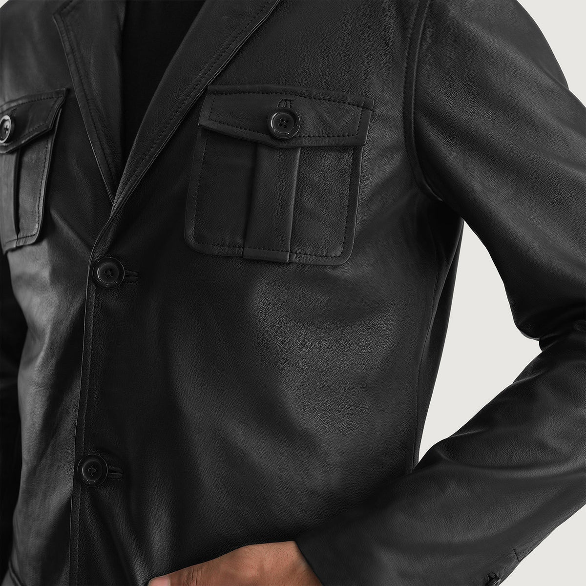 Interior View Showing Quilted Polyester Lining &amp; Dual Inside Utility Storage Pockets