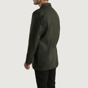Ray Cutler Blusão de Couro para Homem – alternate product view 5
