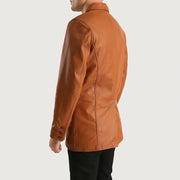 Ray Cutler Blusão de Couro para Homem – alternate product view 5
