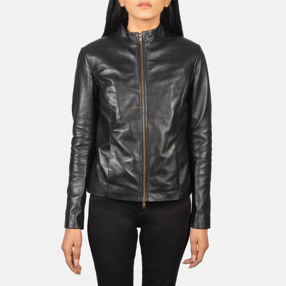 
Rumella Jaqueta Biker de Couro para Mulher – alternate product view 4