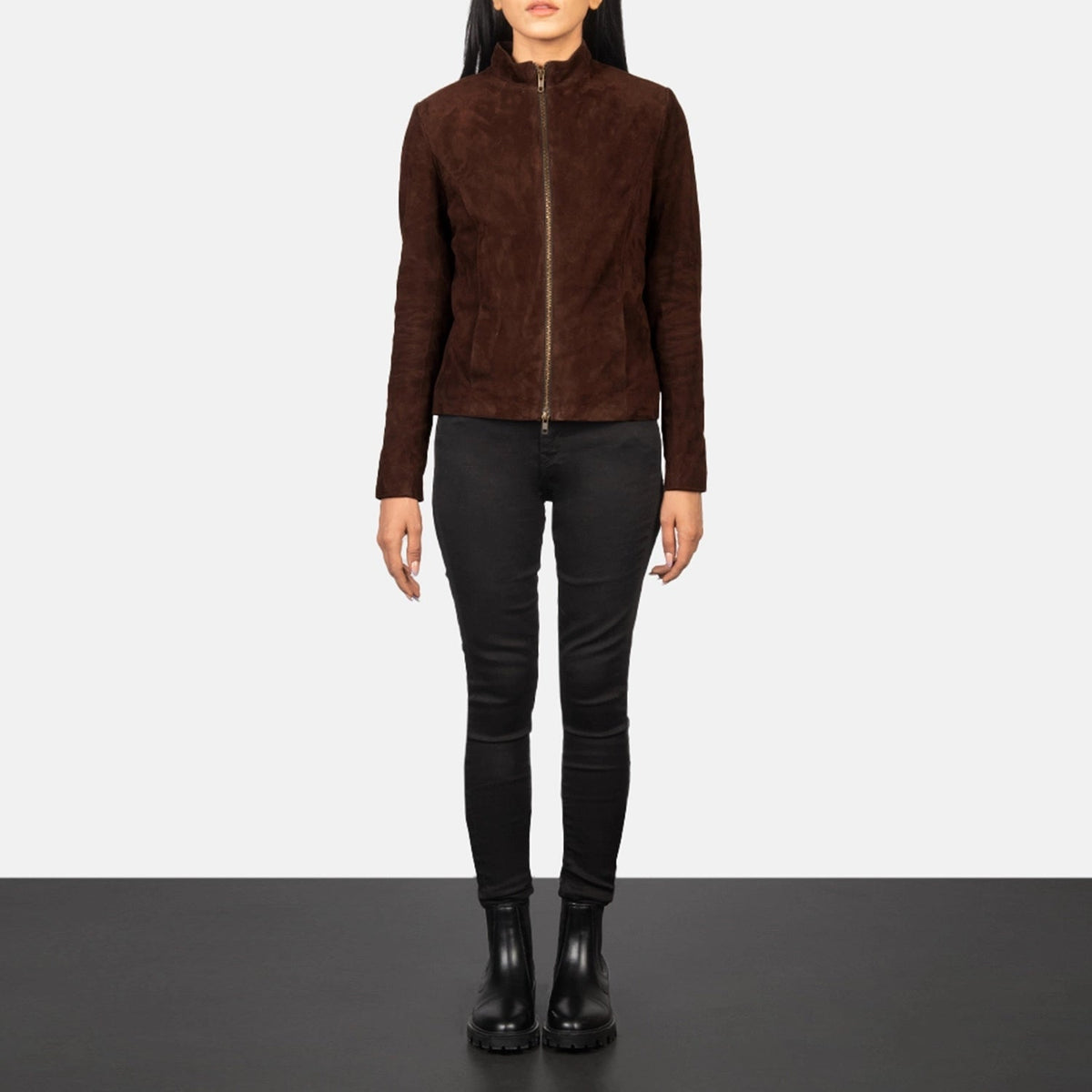 
Rumella Jaqueta Biker de Couro para Mulher – alternate product view 3
