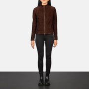
Rumella Jaqueta Biker de Couro para Mulher – alternate product view 3