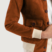 
Sasha A1 Jaqueta Bomber de Couro para Mulher – alternate product view 6