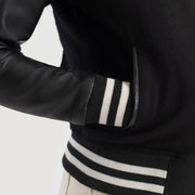 Savant Varsity Blusão de Couro para Mulher – alternate product view 6