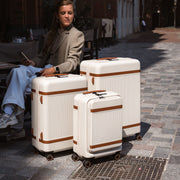 Suitcase Set Front Pocket Zuna para Mulher – alternate product view 2
