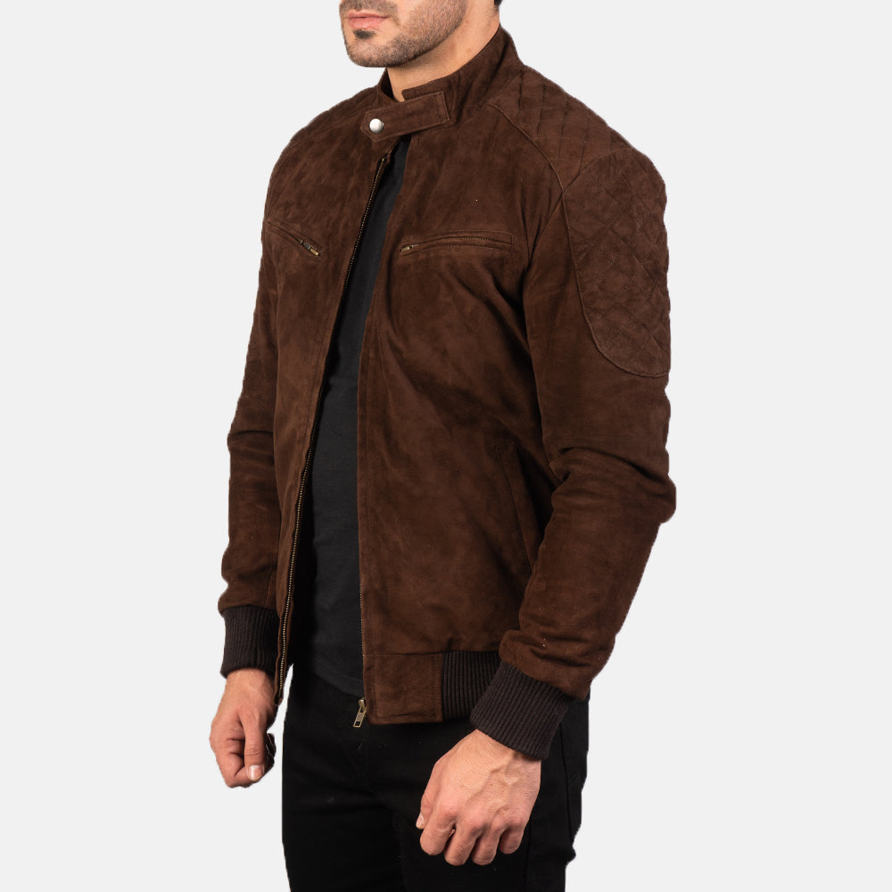 Sven Blusão Bomber de Couro para Homem – alternate product view 2