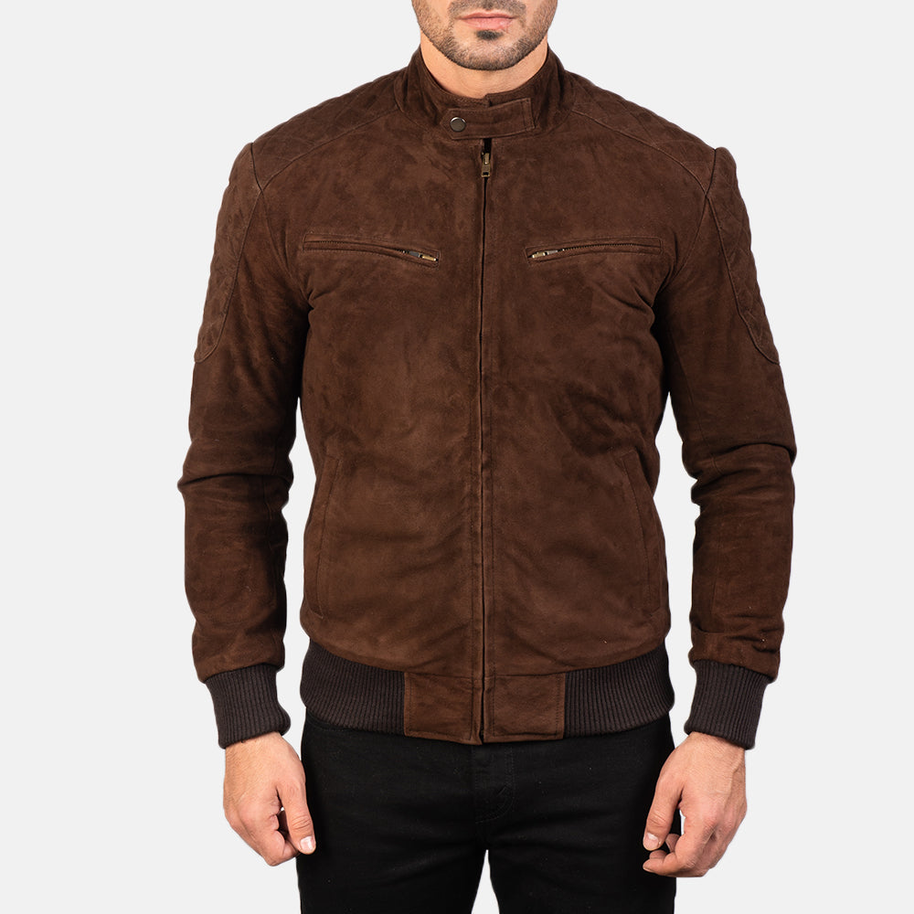 Sven Blusão Bomber de Couro para Homem – alternate product view 4