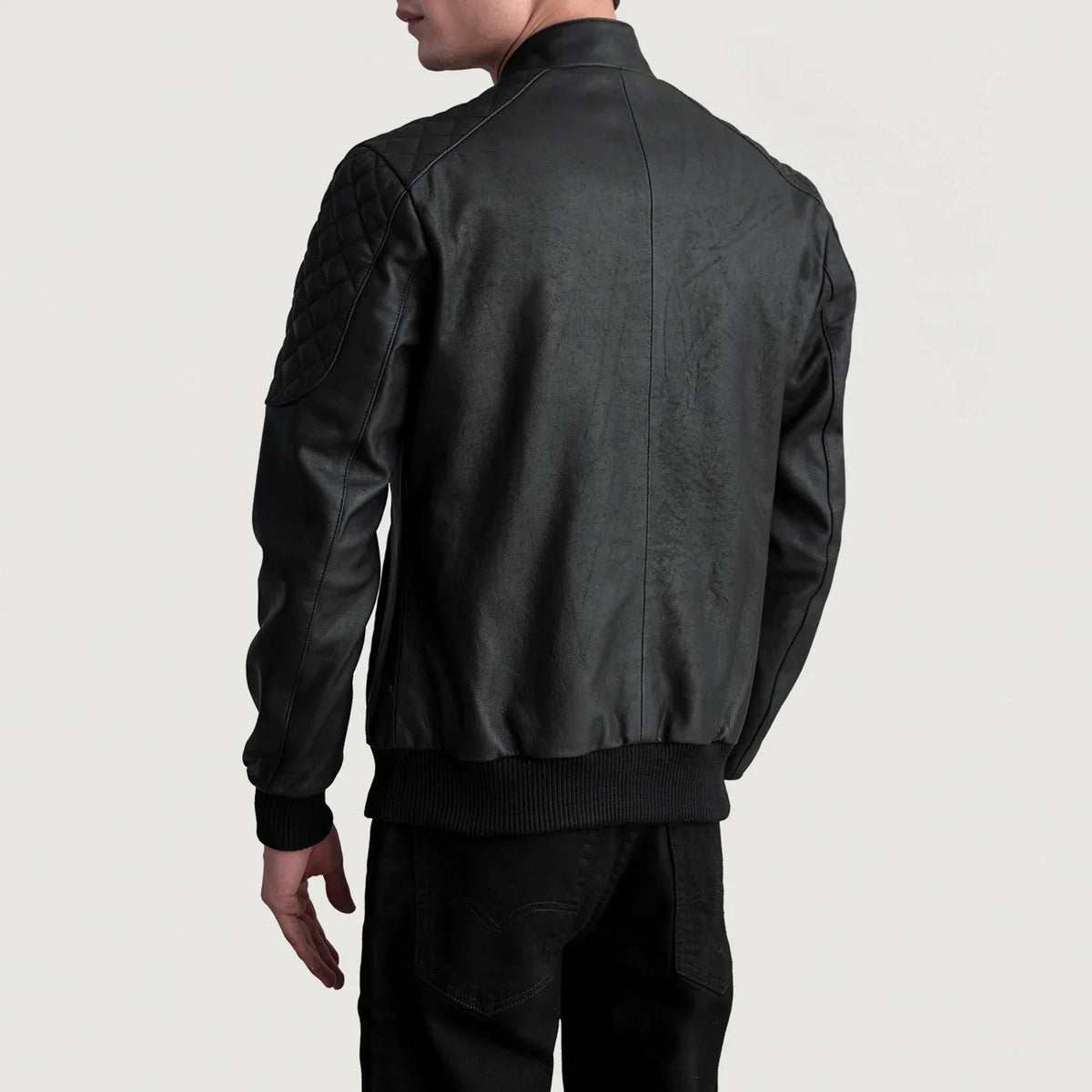 Sven Blusão Bomber de Couro para Homem – alternate product view 6