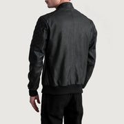 Sven Blusão Bomber de Couro para Homem – alternate product view 6