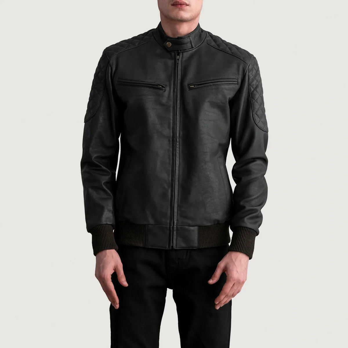 Sven Blusão Bomber de Couro para Homem – alternate product view 3