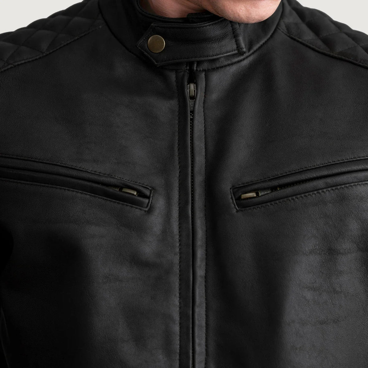 Sven Blusão Bomber de Couro para Homem – alternate product view 5