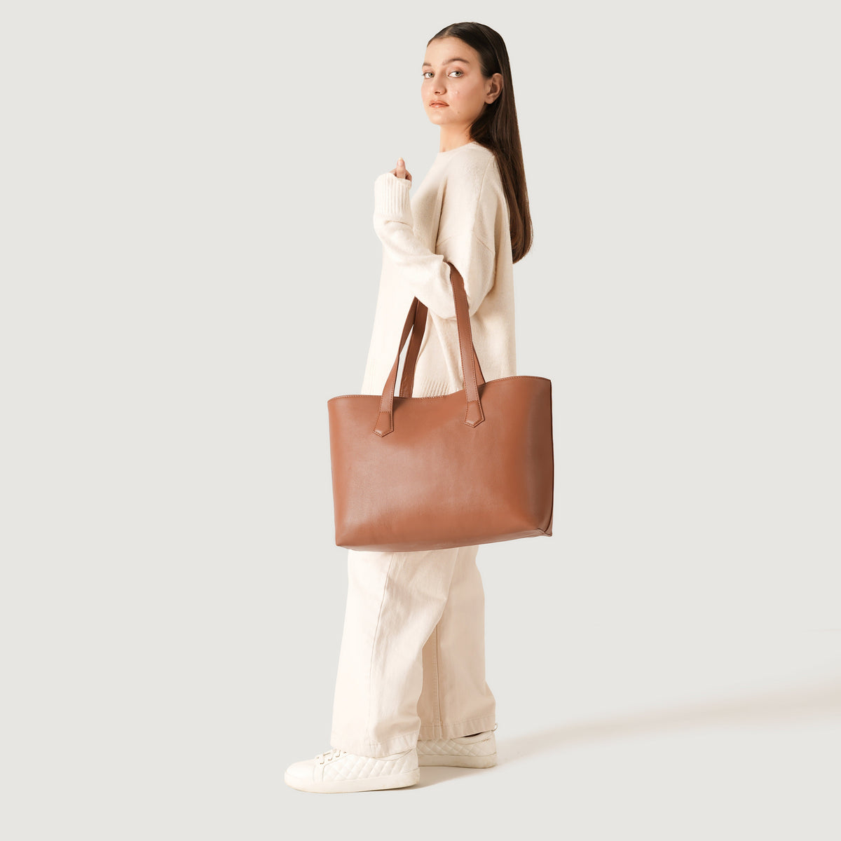 
The Bianca Bolsa tote em couro – alternate product view 2