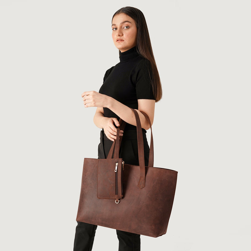 The Bianca Bolsa tote em couro