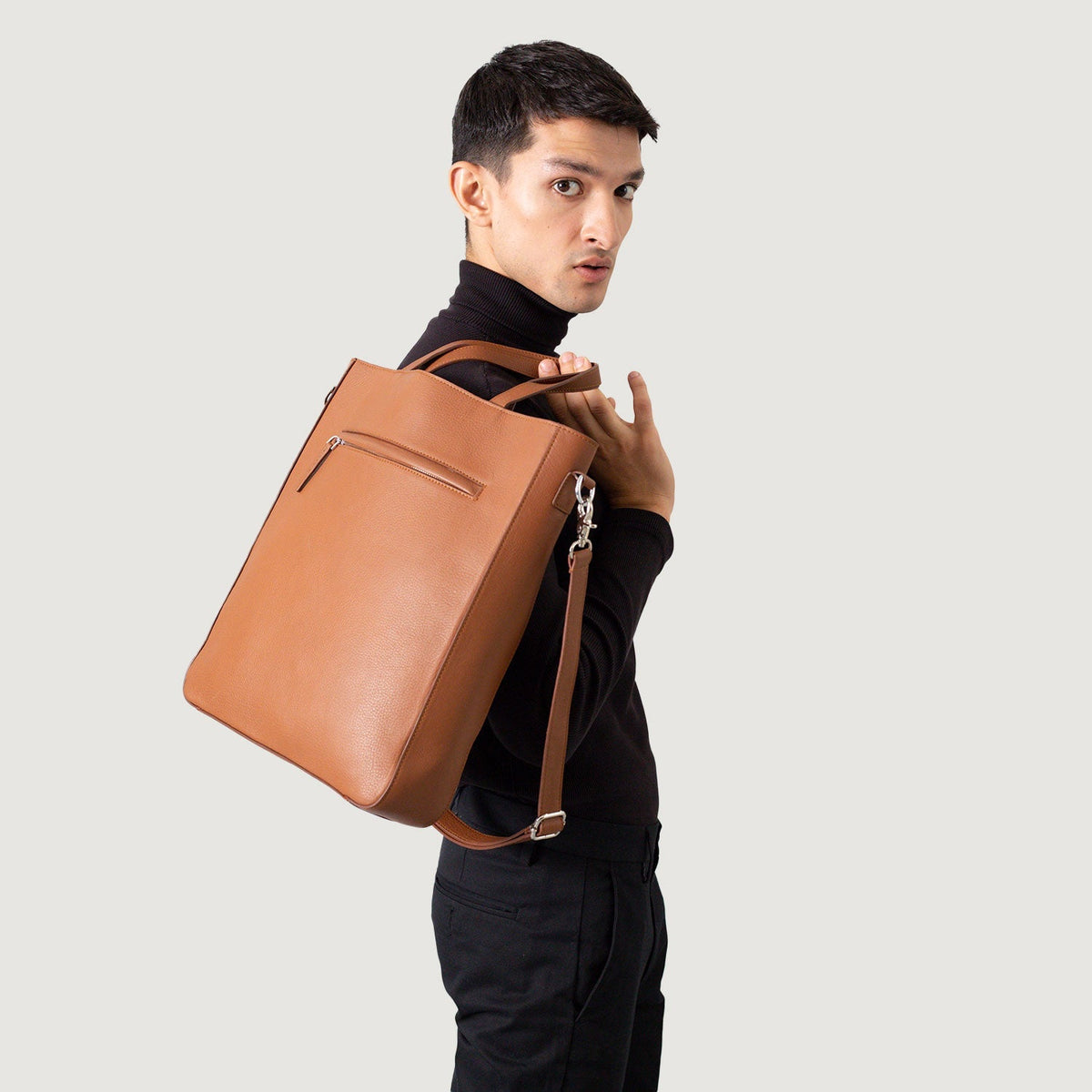 
The Poet Bolsa tote em couro – alternate product view 5