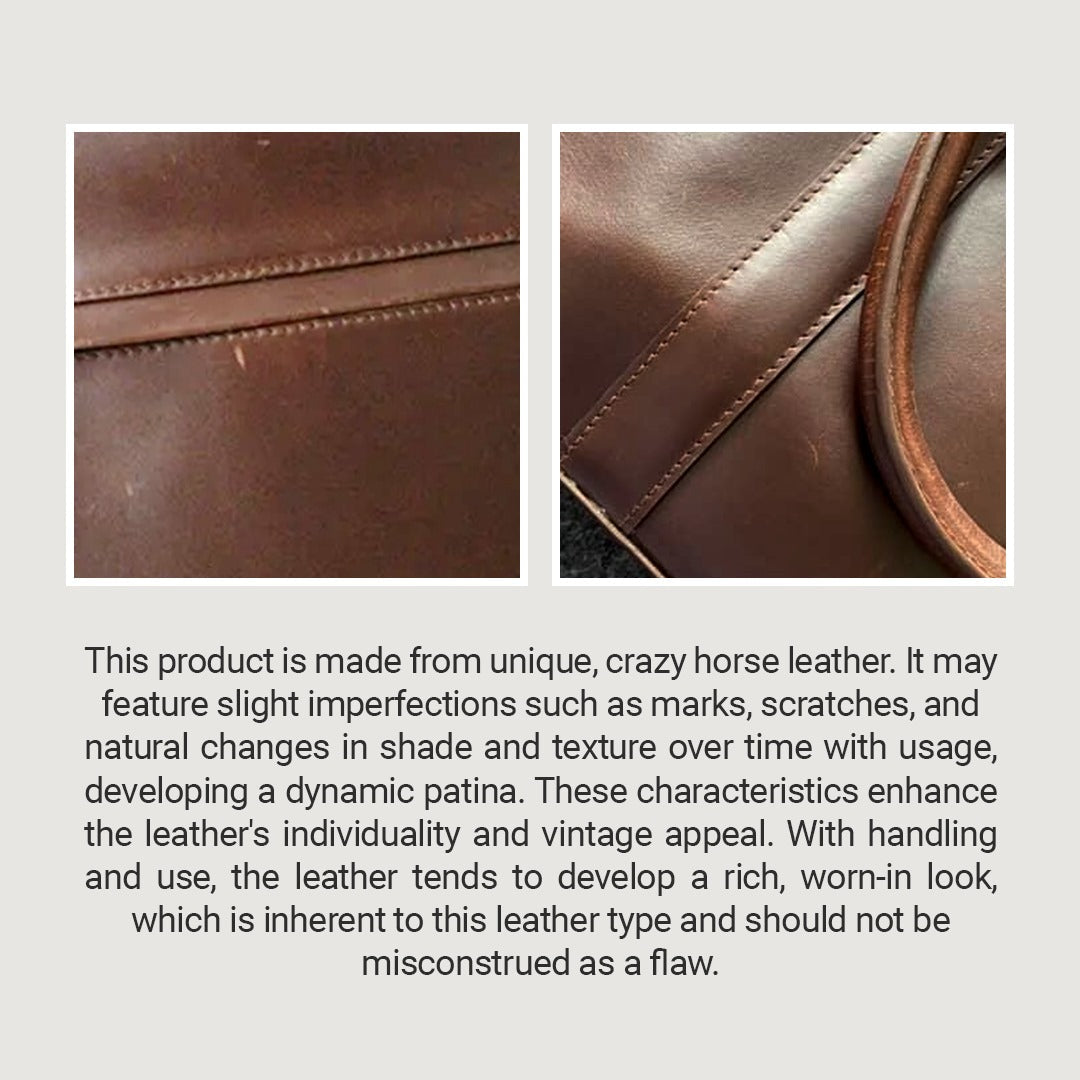 
The Poet Bolsa tote em couro – alternate product view 10