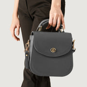 
The Sandra Leather Saddle Bag – alternate product view 9