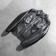 Tomachi Vermelho Blusão de Couro para Mulher – alternate product view 8