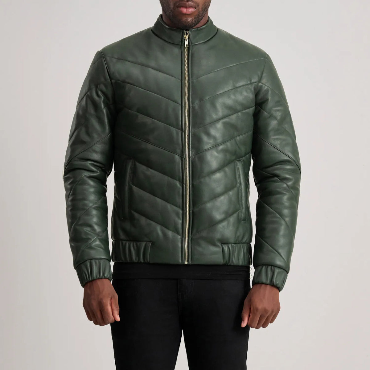 Travis Blusão de Couro para Homem – alternate product view 4