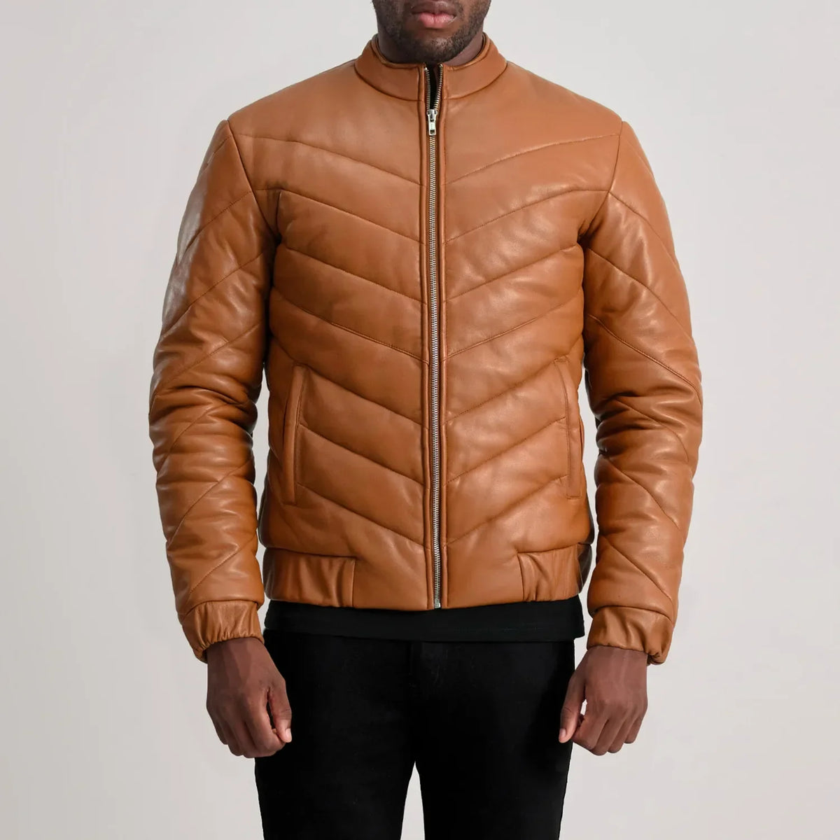 Travis Blusão de Couro para Homem – alternate product view 4