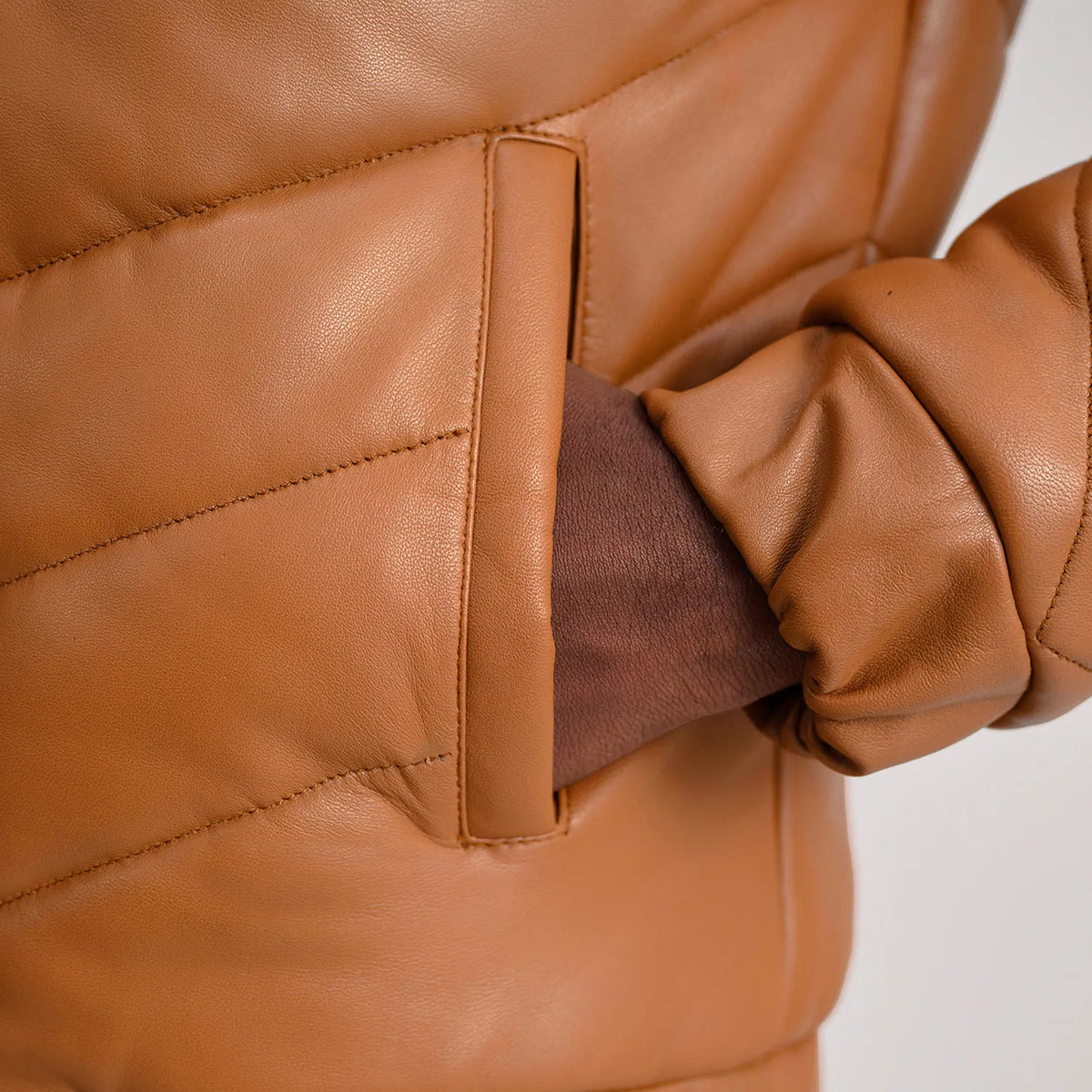 Travis Blusão de Couro para Homem – alternate product view 6