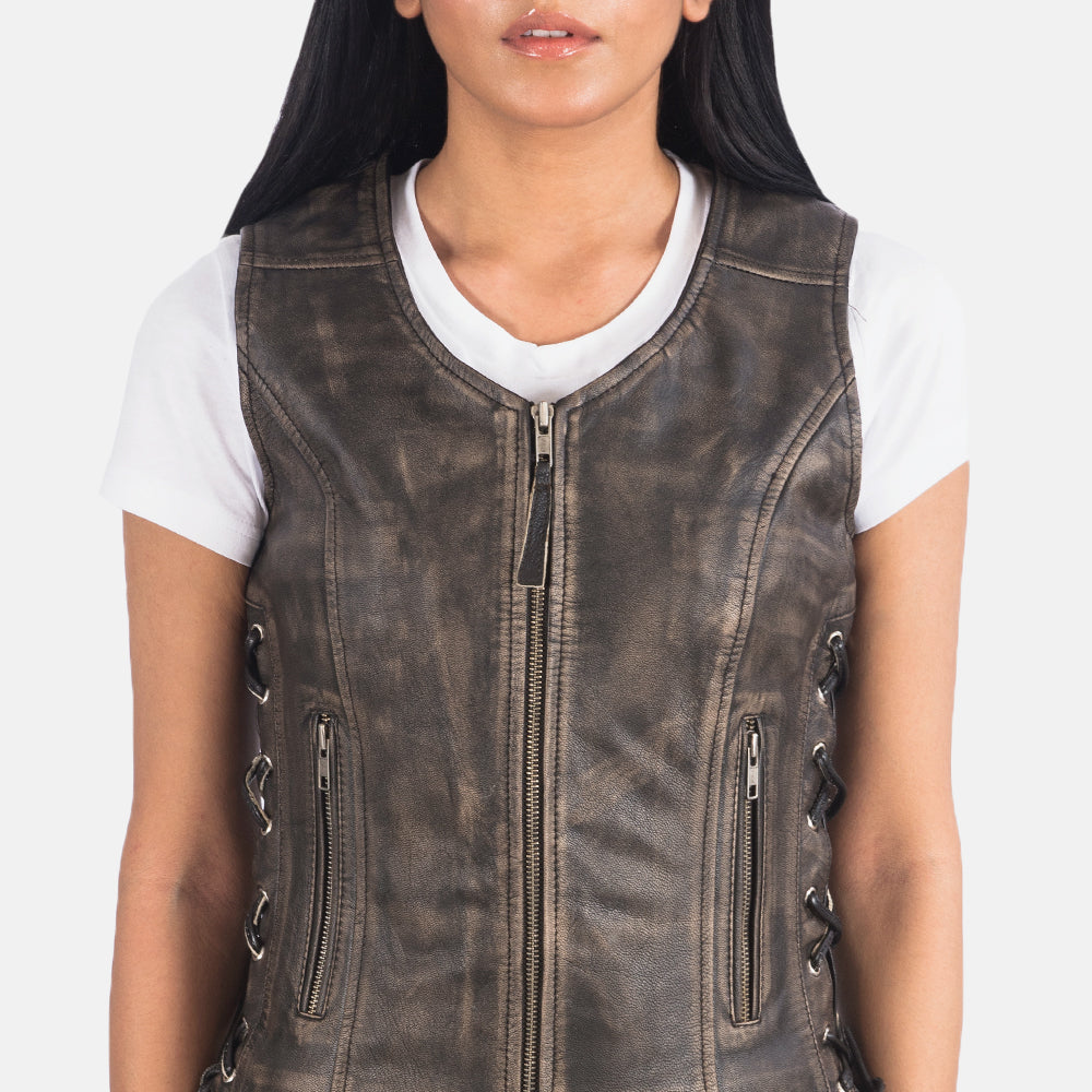 
Vista interior Showing Quilted Polyester Lining & Dois bolsos interiores funcionais
