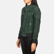 
Zenna Jaqueta Bomber de Couro para Mulher – alternate product view 2