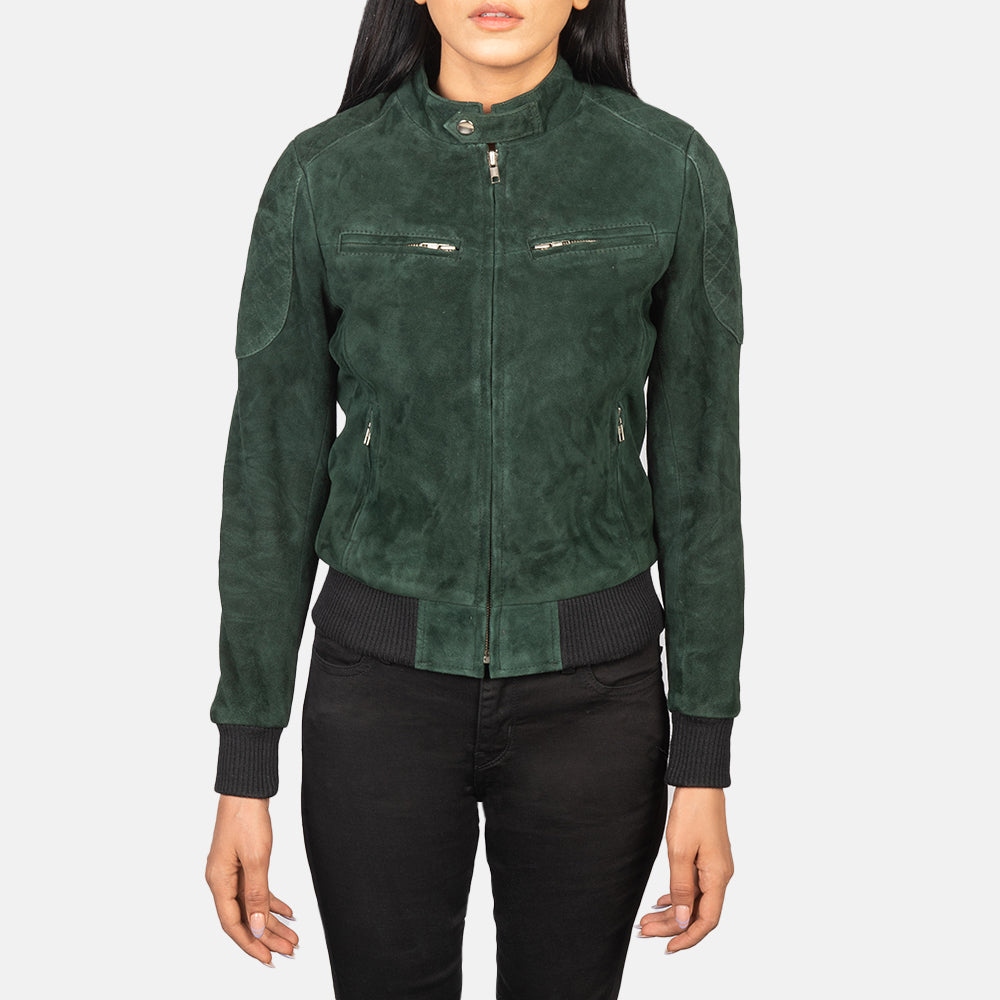 
Zenna Jaqueta Bomber de Couro para Mulher – alternate product view 4