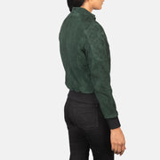 
Zenna Jaqueta Bomber de Couro para Mulher – alternate product view 5