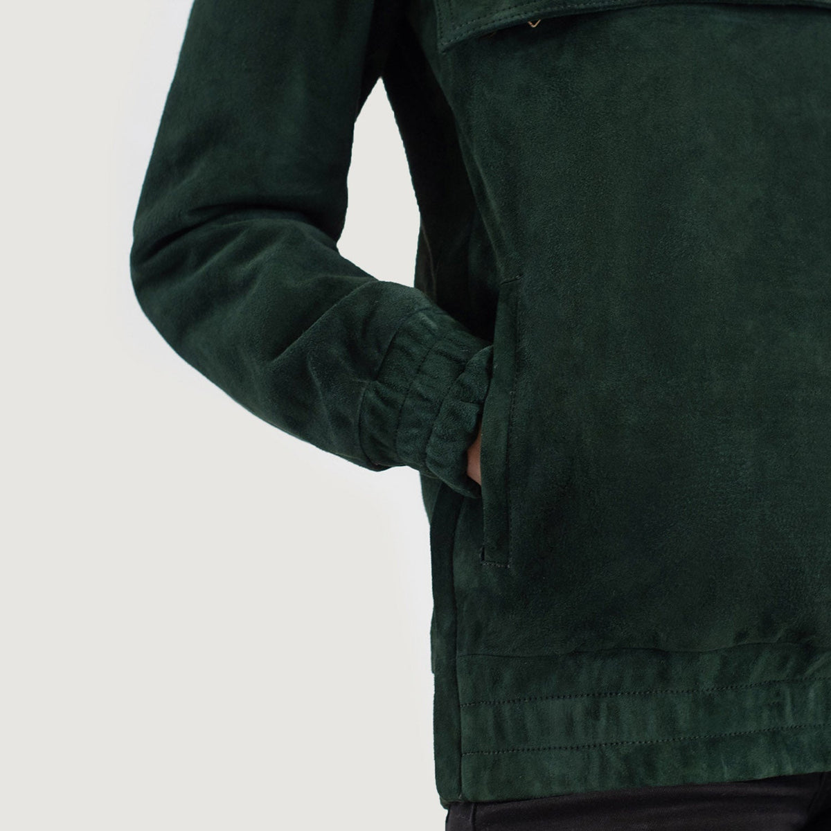 Zest Hooded Pullover Blusão de Couro para Mulher – alternate product view 6